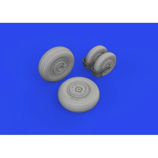 MiG-29 wheels 1/72 GREAT WALL HOBBY, 1/72 - Eduard Accessories 672330
