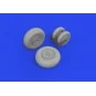 MiG-29 wheels 1/72 GREAT WALL HOBBY, 1/72 - Eduard Accessories 672330