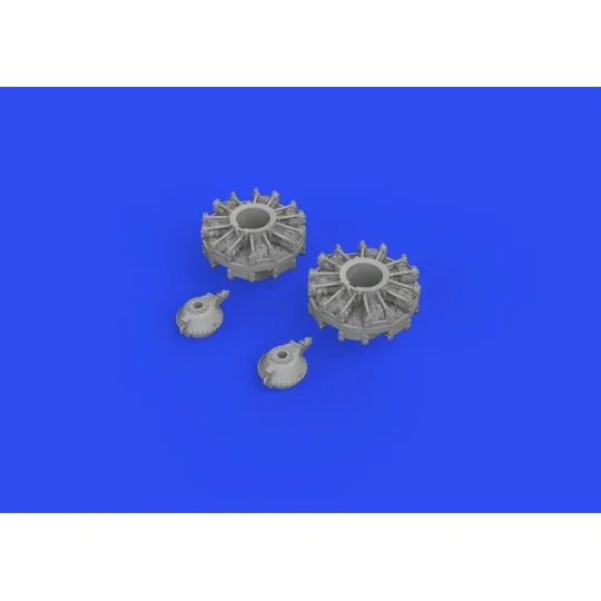 B-25J engines for EDUARD/HASEGAWA, 1/72 - Eduard Accessories 672275