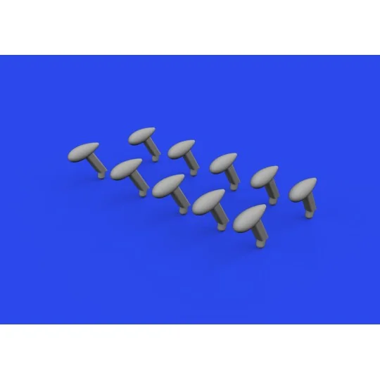 Bf 109 balance weights PRINT 1/72 EDUARD, 1/72 - Eduard Accessories...