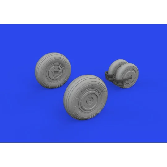 MiG-29 wheels 1/72 GREAT WALL HOBBY, 1/72 - Eduard Accessories 672330