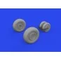 MiG-29 wheels 1/72 GREAT WALL HOBBY, 1/72 - Eduard Accessories 672330