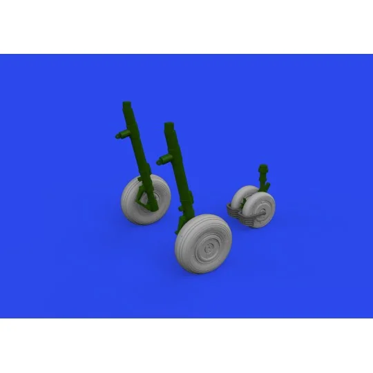MiG-29 wheels 1/72 GREAT WALL HOBBY, 1/72 - Eduard Accessories 672330
