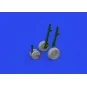 MiG-29 wheels 1/72 GREAT WALL HOBBY, 1/72 - Eduard Accessories 672330