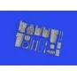 Bf 109F engine PRINT 1/72 EDUARD, 1/72 - Eduard Accessories 672350