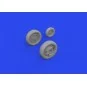 L-39 wheels PRINT 1/72 EDUARD, 1/72 - Eduard Accessories 672351