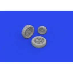 L-39 wheels PRINT 1/72 EDUARD, 1/72 - Eduard Accessories 672351 2