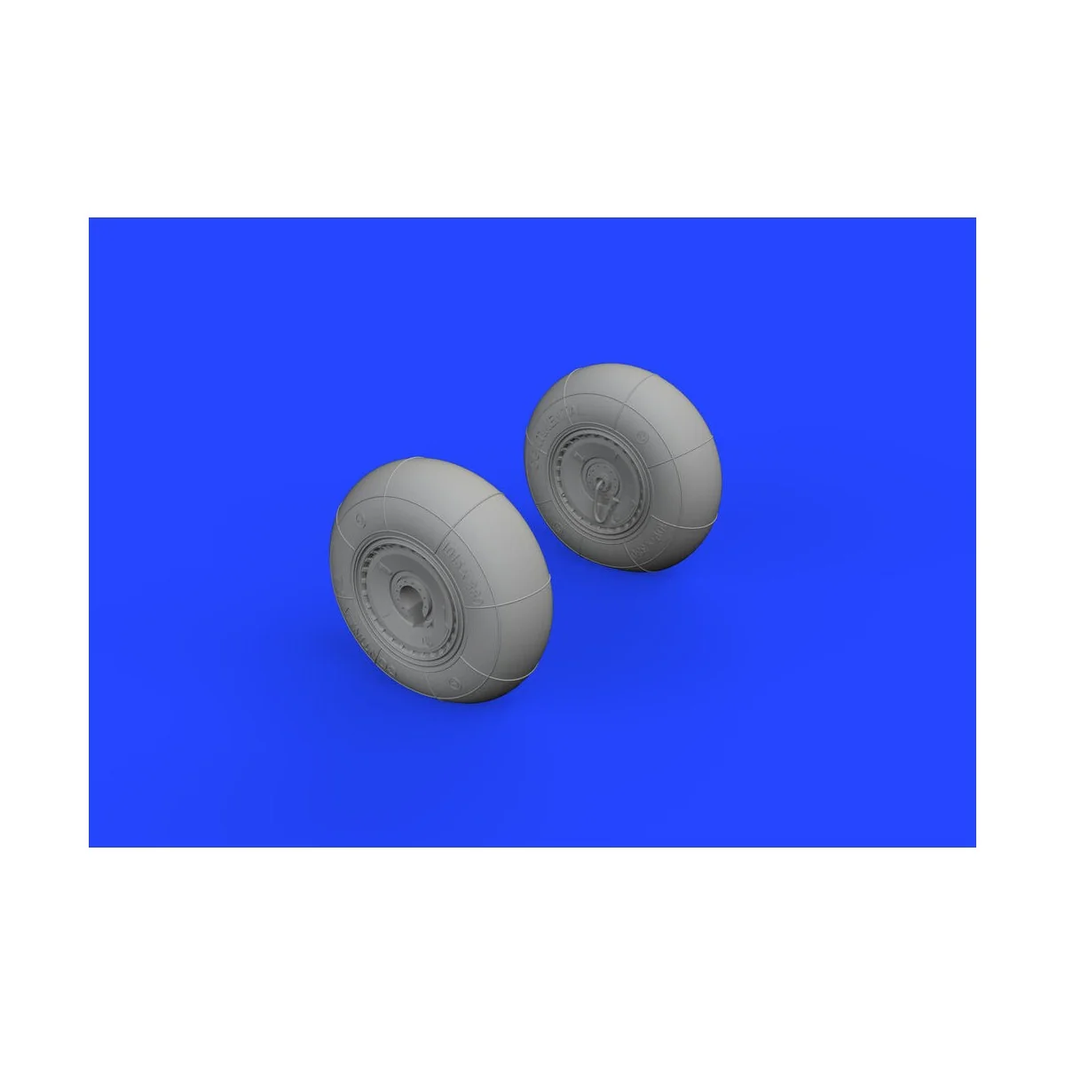 Me 410 wheels 1/72 AIRFIX, 1/72 - Eduard Accessories 672354