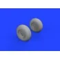 Me 410 wheels 1/72 AIRFIX, 1/72 - Eduard Accessories 672354