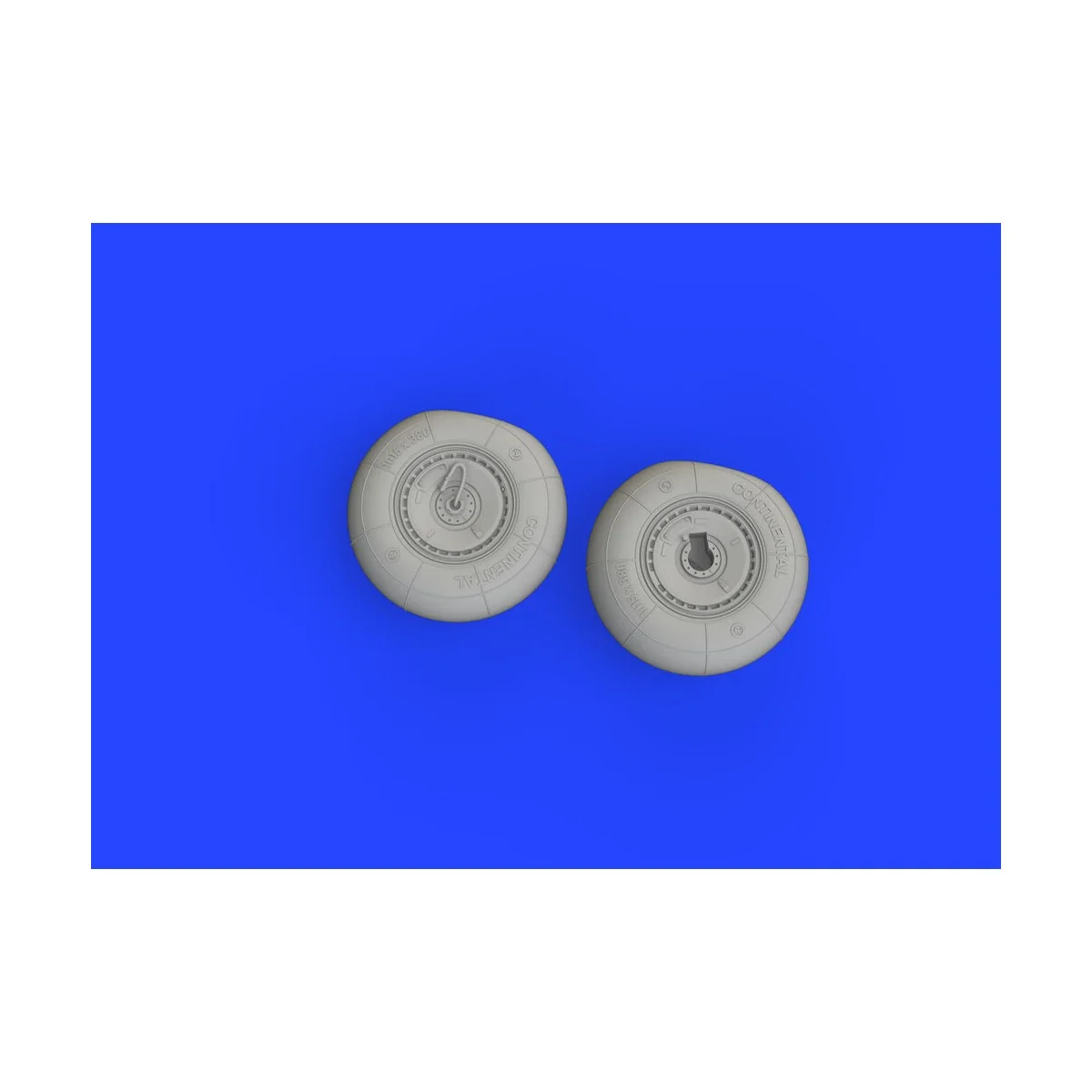 Me 410 wheels 1/72 AIRFIX, 1/72 - Eduard Accessories 672354