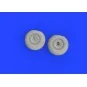 Me 410 wheels 1/72 AIRFIX, 1/72 - Eduard Accessories 672354