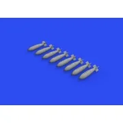British 1000lb free fall bombs - Eduard Accessories 672276