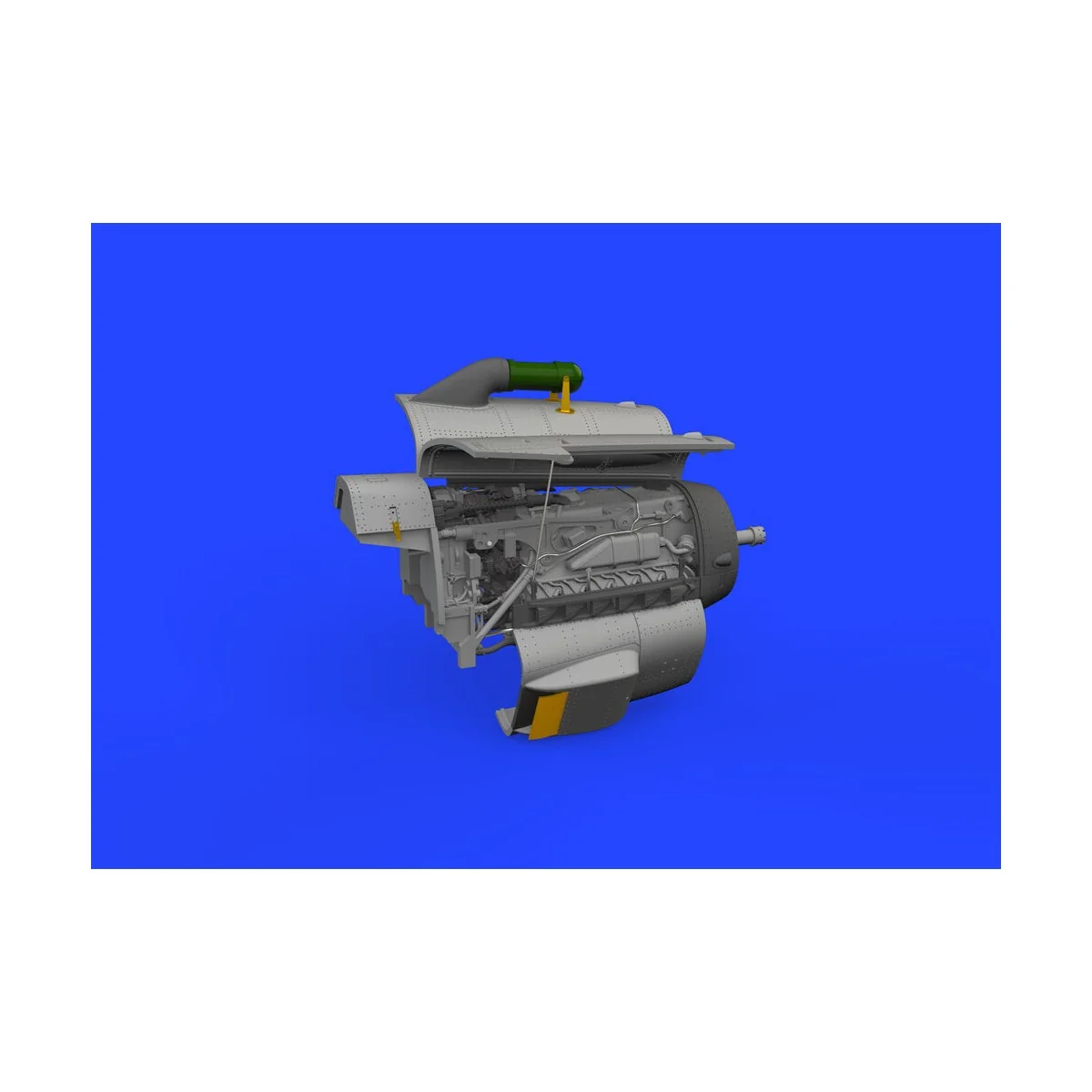 Bf 109G-2/G-4 engine PRINT 1/72 EDUARD, 1/72 - Eduard Accessories 6...