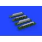 Me 410 exhaust stacks PRINT 1/72 AIRFIX, 1/72 - Eduard Accessories ...