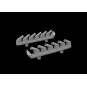 P-51D exhaust stacks PRINT, 1/72 - Eduard Accessories 672358
