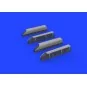 Me 410 exhaust stacks PRINT 1/72 AIRFIX, 1/72 - Eduard Accessories ...