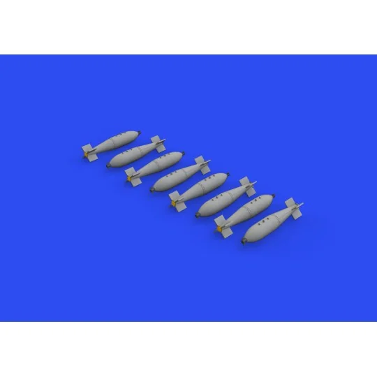 British 1000lb free fall bombs - Eduard Accessories 672276