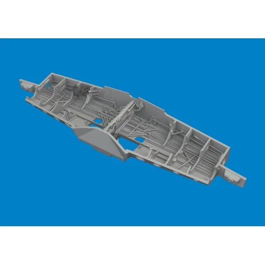 P-51D wheel bay PRINT EDUARD, 1/72 - Eduard Accessories 672360