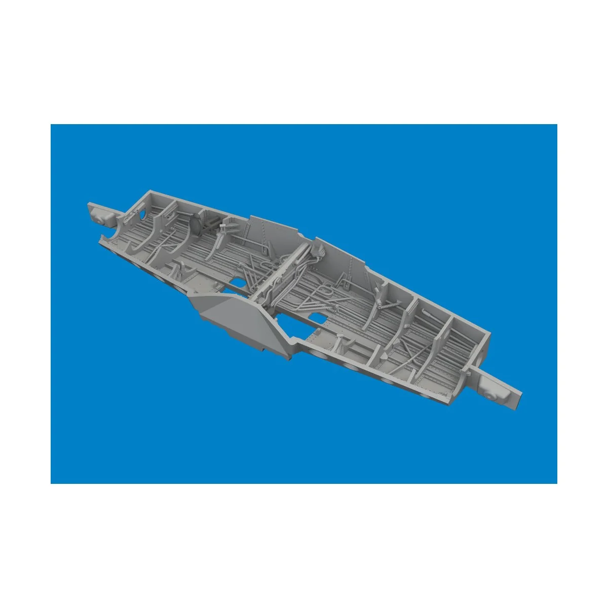 P-51D wheel bay PRINT EDUARD, 1/72 - Eduard Accessories 672360