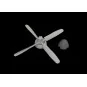 P-51D Hamilton Standard propeller PRINT, 1/72 - Eduard Accessories ...
