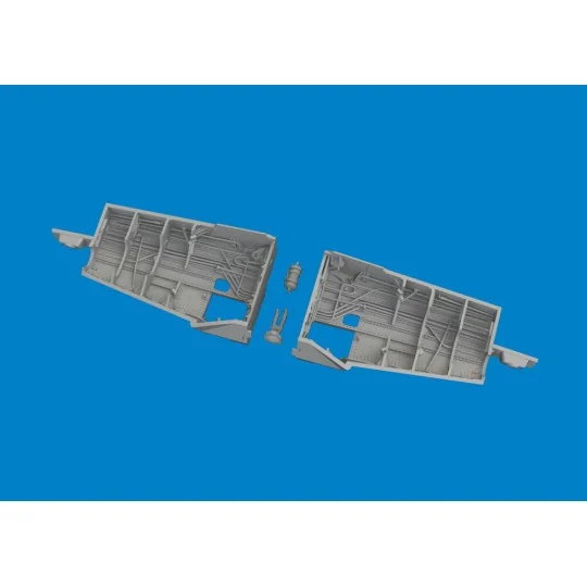 P-51D wheel bay PRINT EDUARD, 1/72 - Eduard Accessories 672360