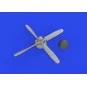 P-51D Hamilton Standard propeller PRINT, 1/72 - Eduard Accessories ...
