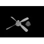 P-51D Hamilton Standard propeller uncuffed PRINT, 1/72 - Eduard Acc...