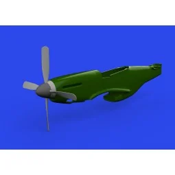 P-51D Hamilton Standard propeller uncuffed PRINT, 1/72 - Eduard Acc... 2