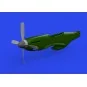 P-51D Hamilton Standard propeller uncuffed PRINT, 1/72 - Eduard Acc...