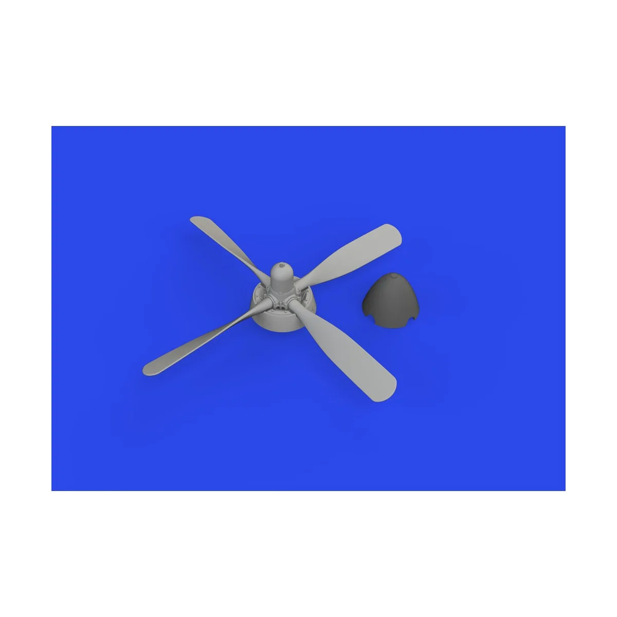 P-51D Hamilton Standard propeller uncuffed PRINT, 1/72 - Eduard Acc...