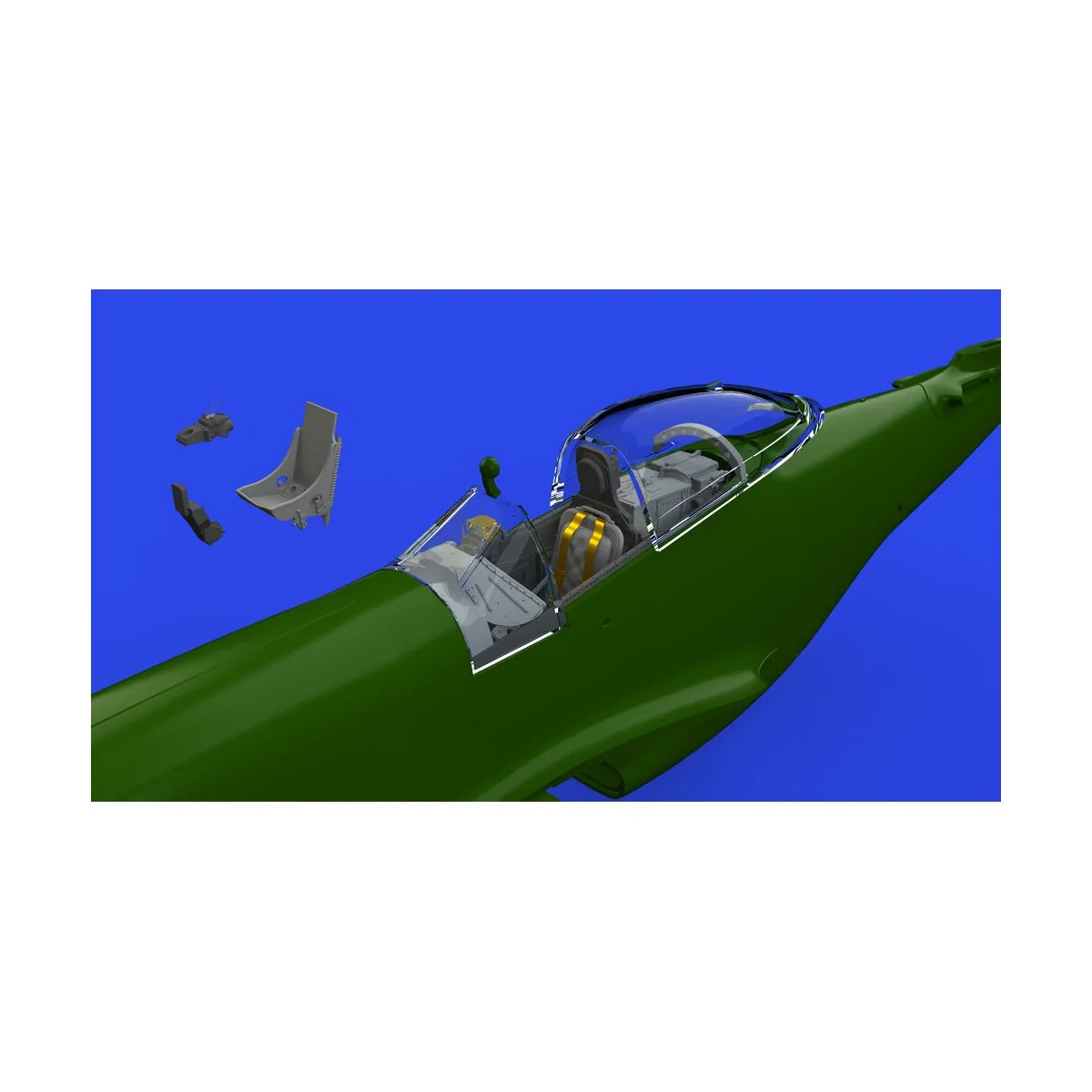 P-51D-5 cockpit PRINT, 1/72 - Eduard Accessories 672363