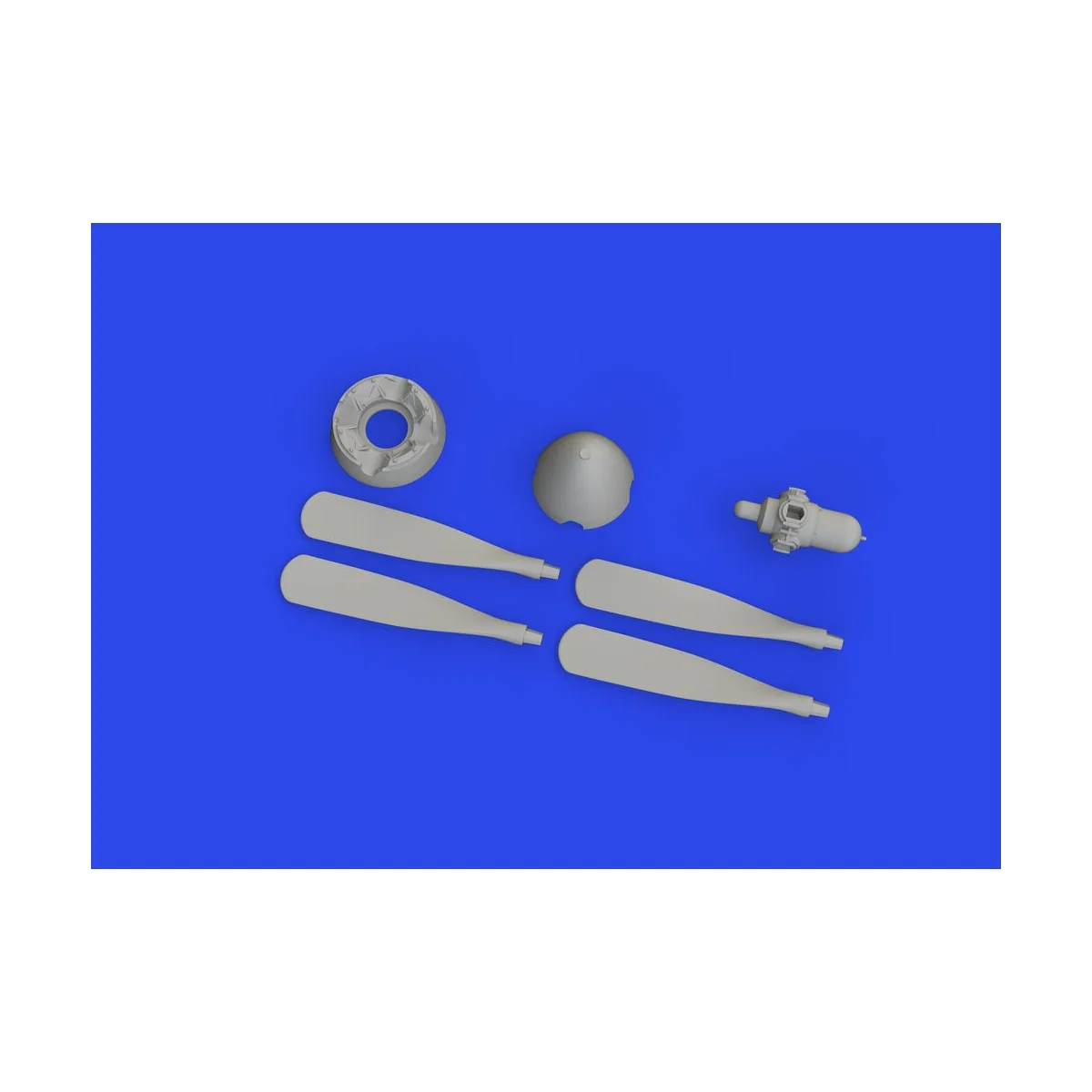 P-51D Hamilton Standard propeller uncuffed PRINT, 1/72 - Eduard Acc...
