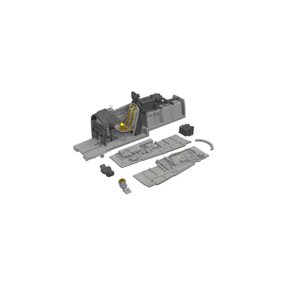 P-51D-15+ cockpit PRINT, 1/72 - Eduard Accessories 672365