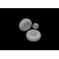 P-51D wheels diamond tread, 1/72 - Eduard Accessories 672366