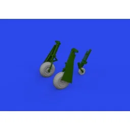 P-51D wheels diamond tread, 1/72 - Eduard Accessories 672366 2