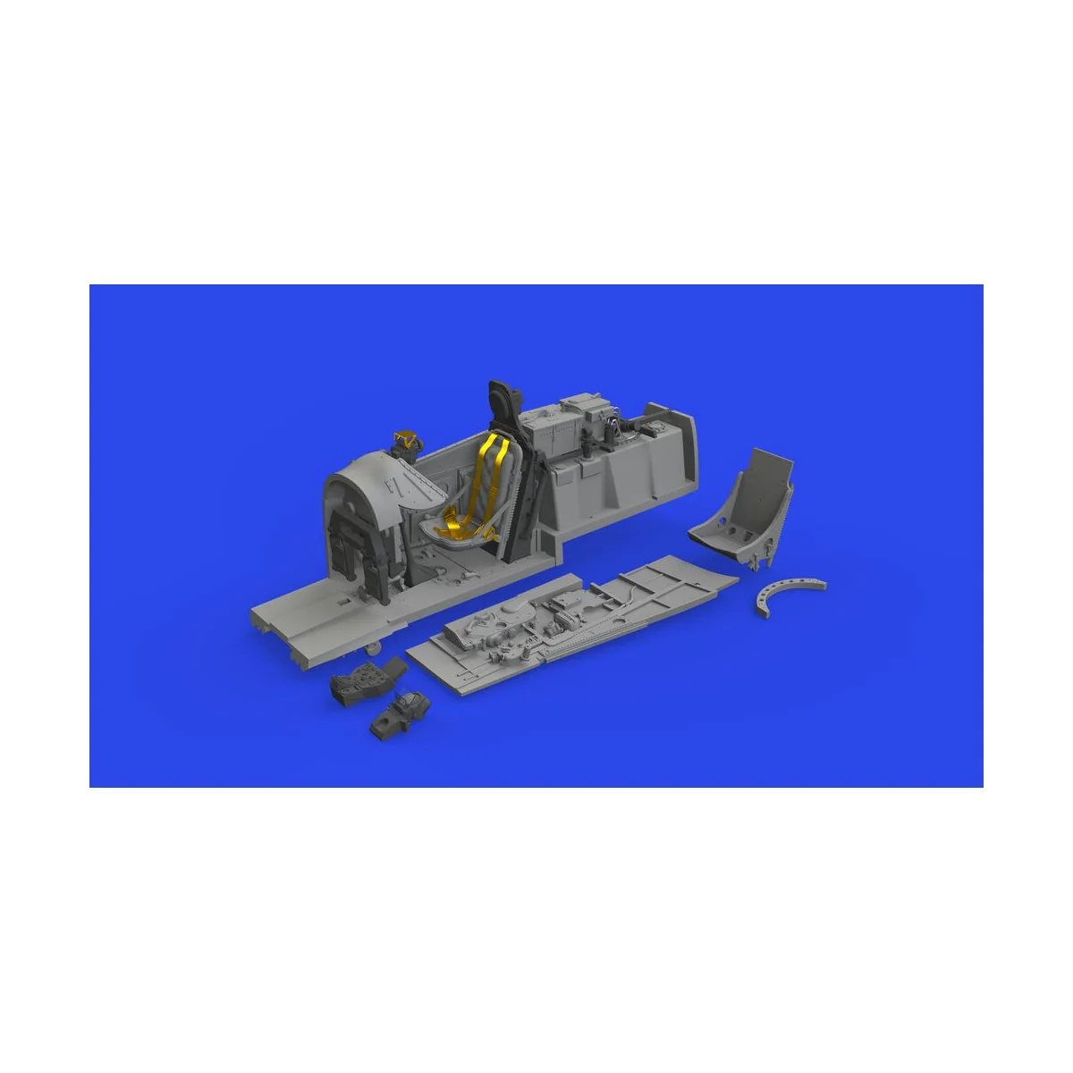 P-51D-5 cockpit PRINT, 1/72 - Eduard Accessories 672363