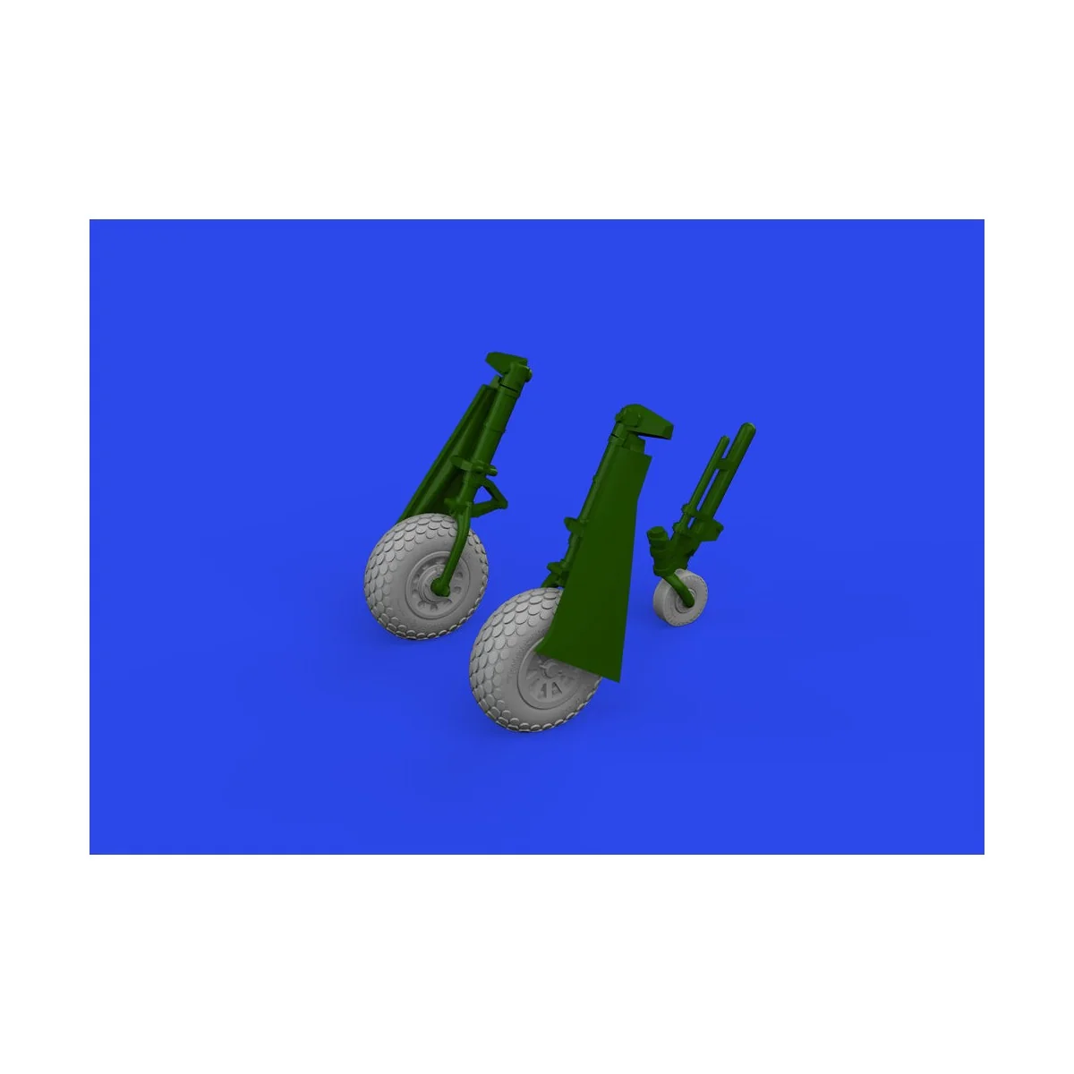 P-51D wheels oval tread, 1/72 - Eduard Accessories 672367