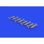 British 1000lb retarded bombs - Eduard Accessories 672277