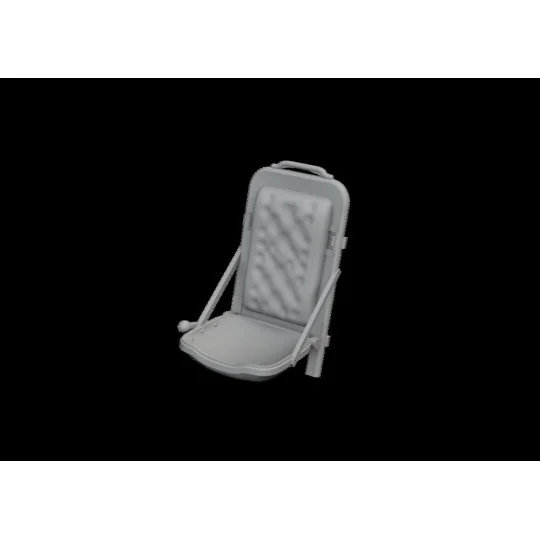 P-51D seat PRINT, 1/72 - Eduard Accessories 672372