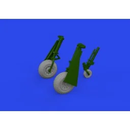 P-51D wheels cross tread, 1/72 - Eduard Accessories 672368 2