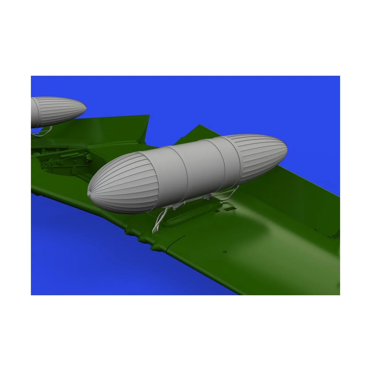 P-51D 108gal paper drop tanks PRINT, 1/72 - Eduard Accessories 672374