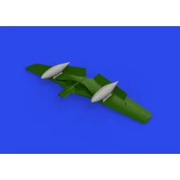 P-51D 165gal fuel tanks PRINT, 1/72 - Eduard Accessories 672376 2