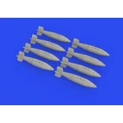 British 1000lb retarded bombs w-960 fuse for, 1/72 - Eduard Accesso...