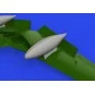 P-51D 165gal fuel tanks PRINT, 1/72 - Eduard Accessories 672376
