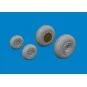 B-24H wheels AIRFIX, 1/72 - Eduard Accessories 672380