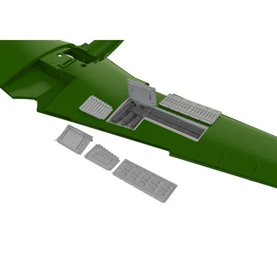 P-51D gun bays PRINT, 1/72 - Eduard Accessories 672379
