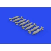 British 1000lb retarded bombs w-960 fuse for - Eduard Accessories 6...