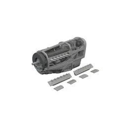 P-51D engine PRINT EDUARD, 1/72 - Eduard Accessories 672389