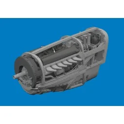 P-51D engine PRINT EDUARD, 1/72 - Eduard Accessories 672389 2