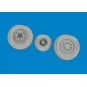 F-35B wheels, 1/72 - Eduard Accessories 672390